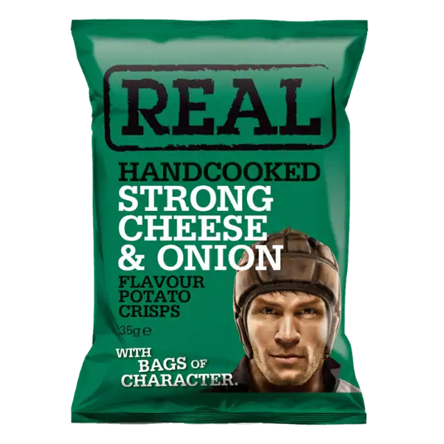 Real Chips - Strong Cheese and Onion 