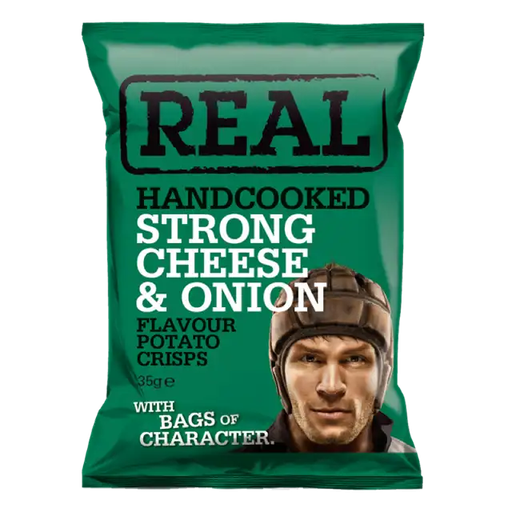 Real Chips - Strong Cheese and Onion 